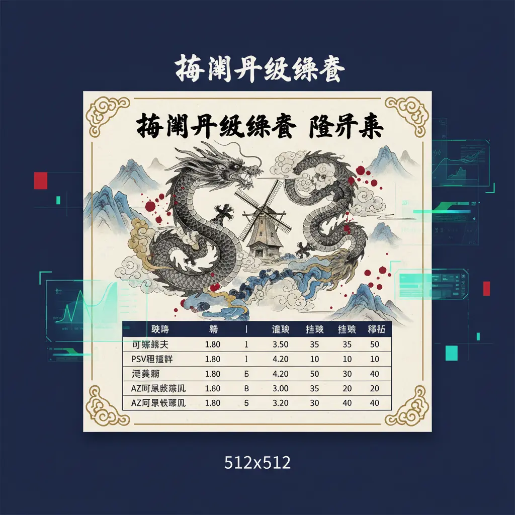 賠率表 - 荷蘭甲級聯賽