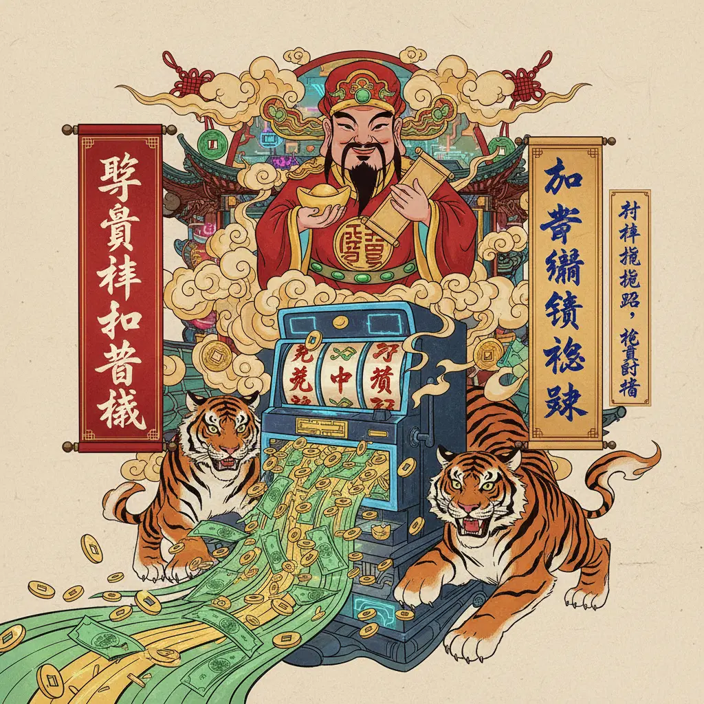 聚寶財神老虎機 - 老虎機贏錢祕訣
