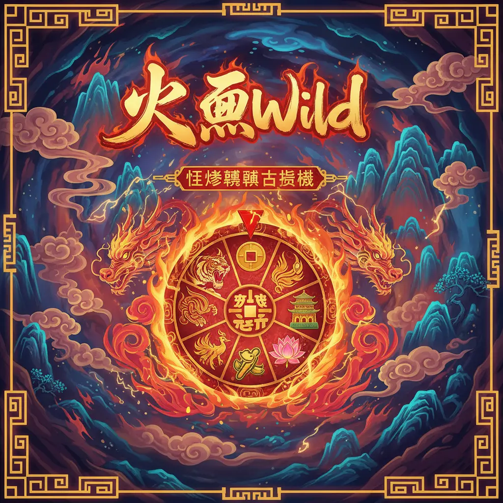 烈焰轉輪老虎機 - 火焰Wild