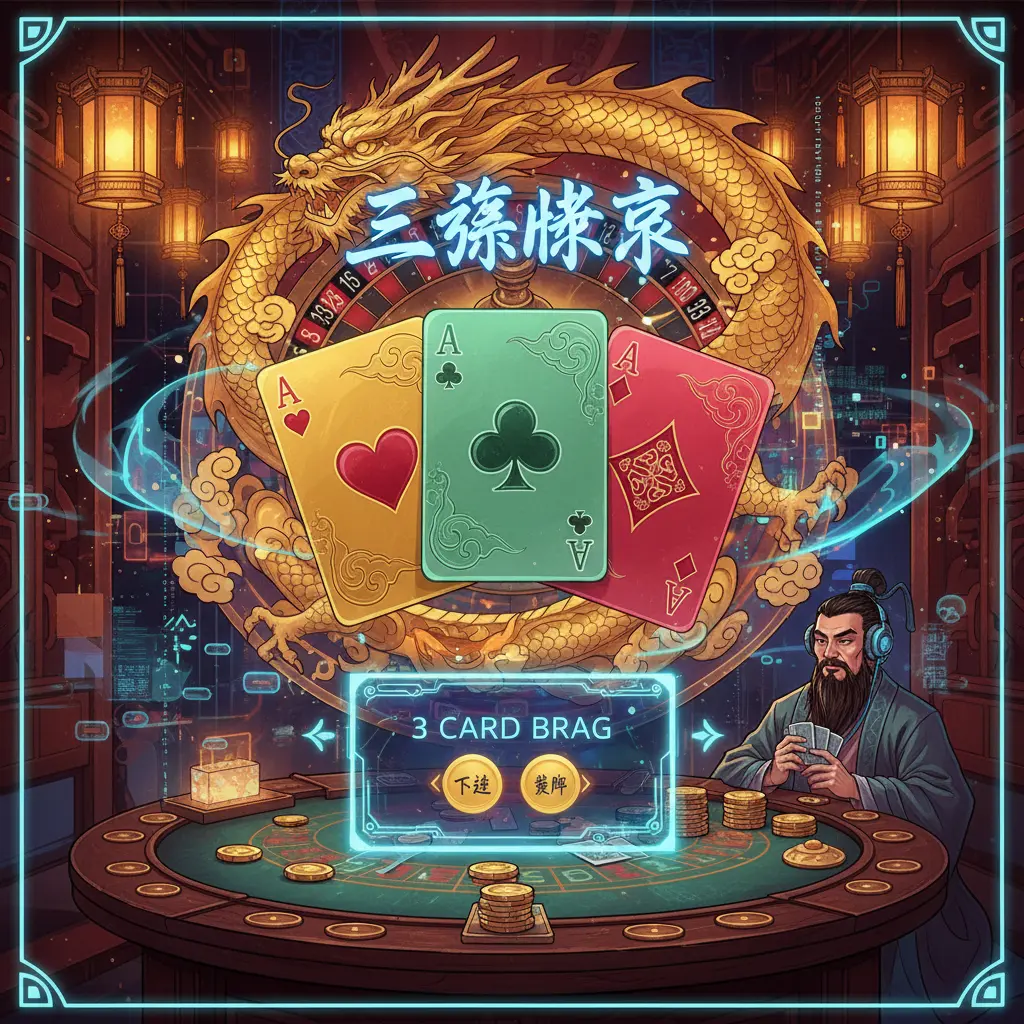賭場遊戲 - 三張撲克3 Card Brag