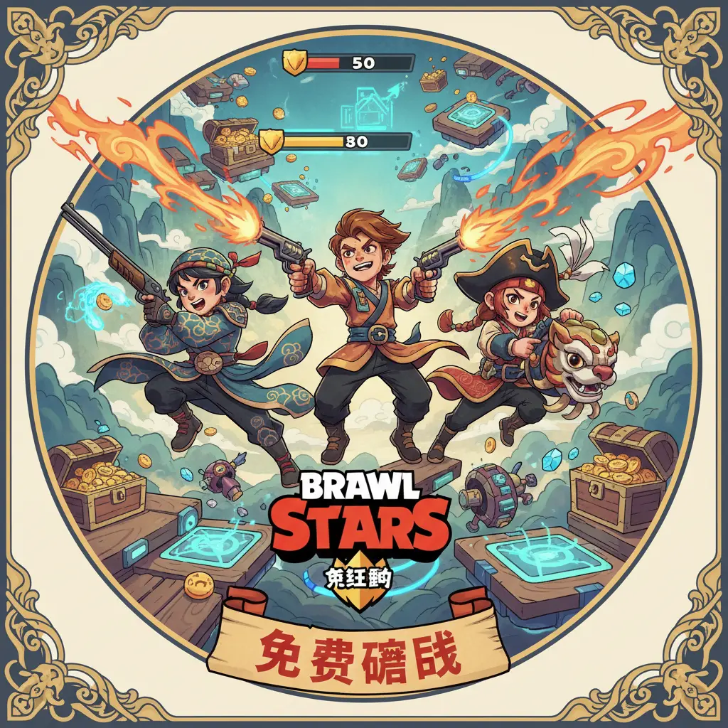 免費遊戲 - 荒野亂鬥（Brawl Stars