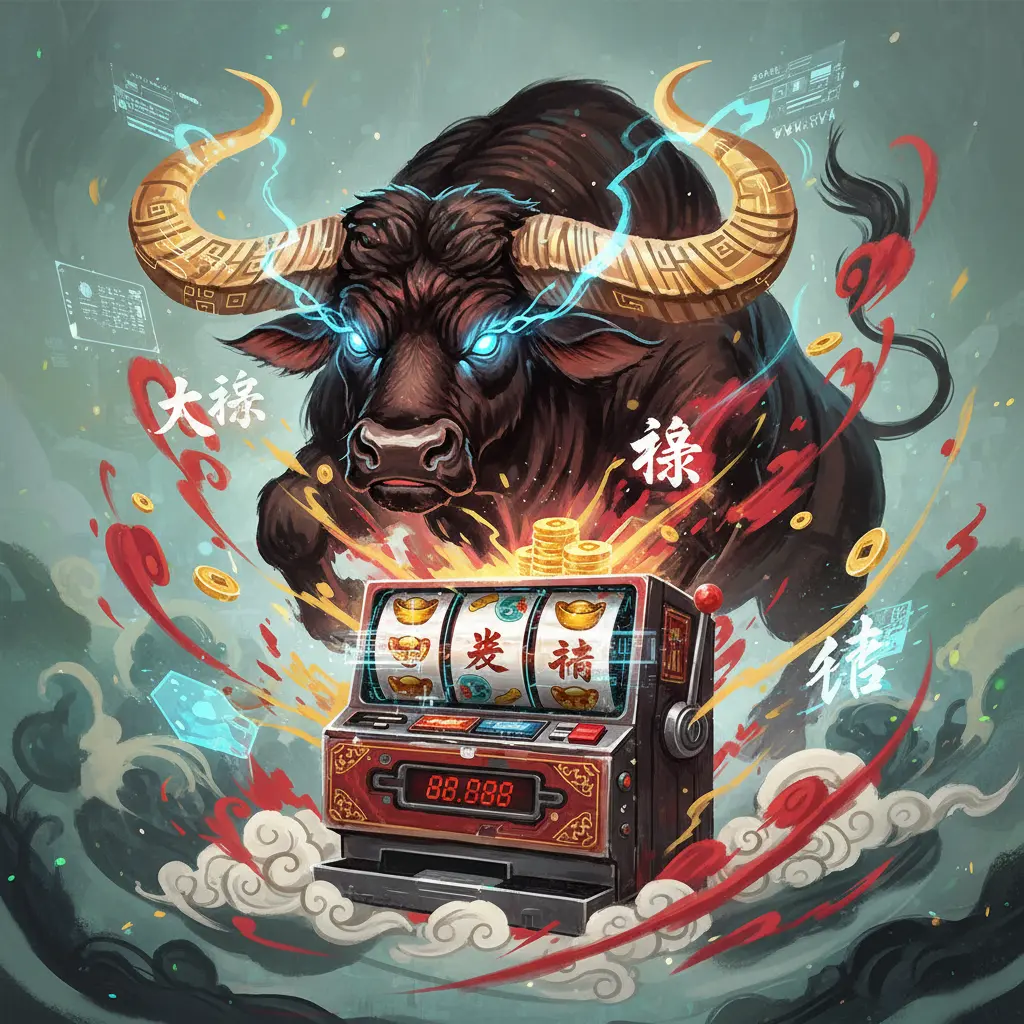 吃角子老虎機 - 瘋狂野牛