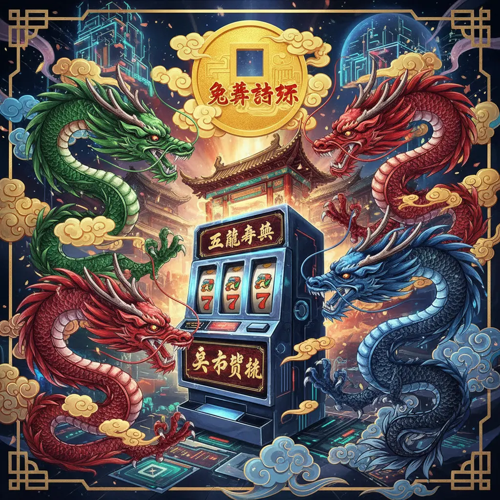 五龍爭霸老虎機 - 免費試玩