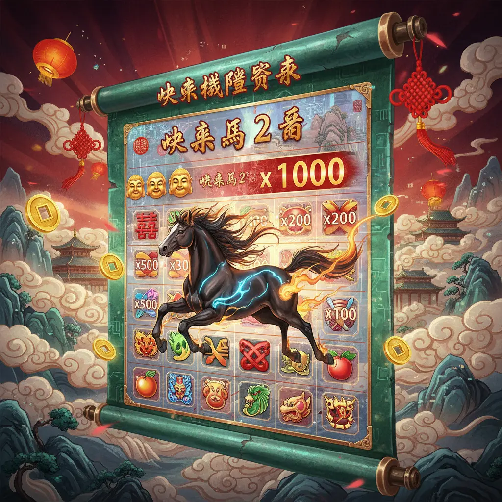 老虎機賠率表 - 快樂馬 2號