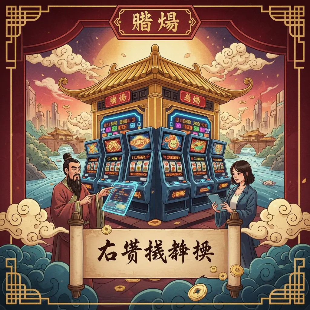 老虎機教學 - 賭場