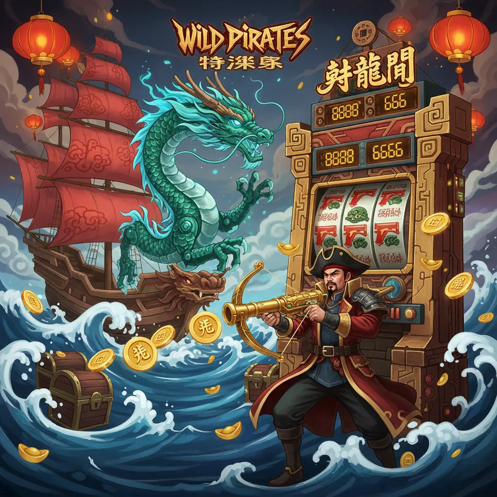 狂野海盜老虎機 - 射龍門